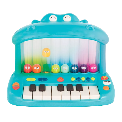 B. toys Toy Piano for Kids Hippo Pop