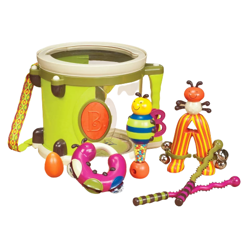 B. toys Toy Drum Set 7 Instruments - Parum Pum Pum