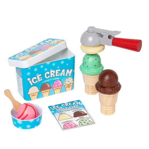 Melissa & Doug Scoop & Serve Ice Cream Set