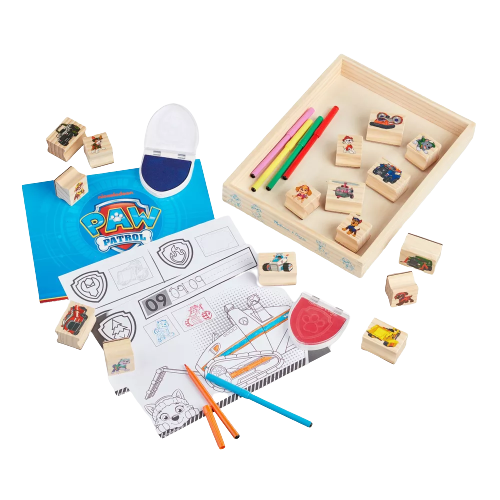 Melissa & Doug PAW Patrol Wooden Activity Stamp Set