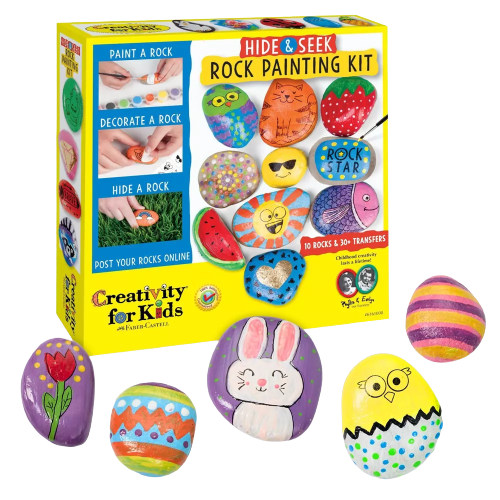 Hide & Seek Rock Painting Kit - Creativity for Kids
