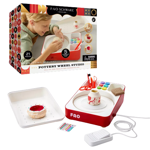 FAO Schwarz Pottery Wheel Studio All-In-One Sculpting Workstation