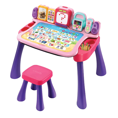 VTech Explore And Write Activity Desk - Pink