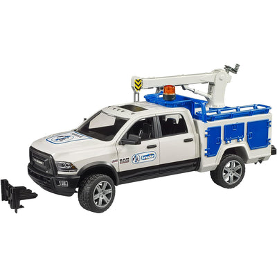 Bruder 02509 RAM 2500 Service Truck with Rotating Beacon