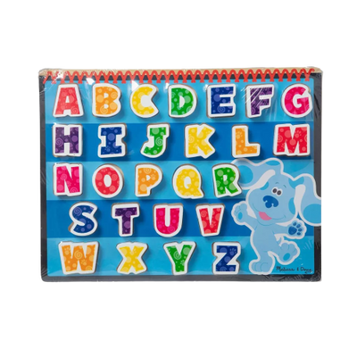 Melissa & Doug Blues Clues & You! Wooden Chunky Puzzle 26pc - Alphabet