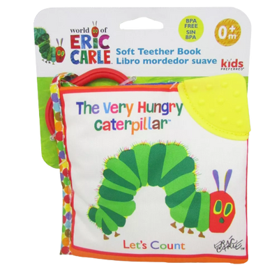 Eric Carle Hungry Caterpillar Soft Book - White