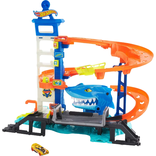 Hot Wheels Attacking Shark Escape Trackset