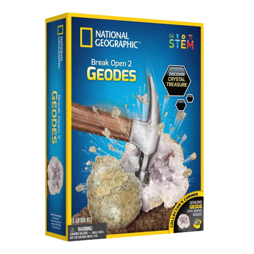 National Geographic Break Your Own Geode Kit