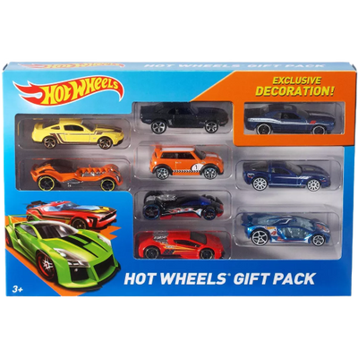 Hot Wheels Diecast 9 Car Gift Pack