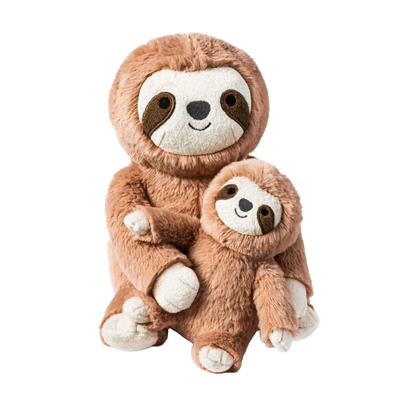 Brown Sloth Plush Animal with Mini Plush - 2pk - Cloud Island™