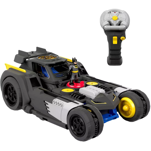 Fisher-Price Imaginext DC Super Friends Batman and Transforming Batmobile RC Vehicle