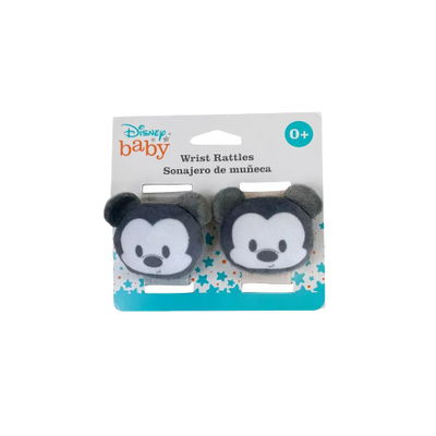 Disney Baby Mickey Mouse Wrist Rattle - 2pk