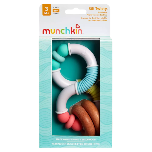 Munchkin Sili Twisty Bendable Multi-Texture Teether Toy