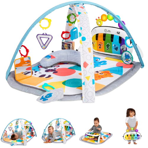 Baby Einstein 4-in-1 Kickin' Tunes Music and Language Discovery Play Gym