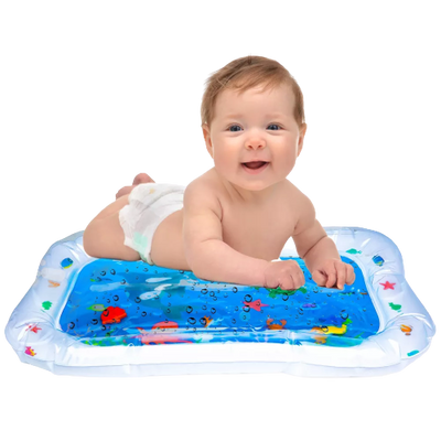 Hoovy Inflatable Tummy Time Water Play Mat