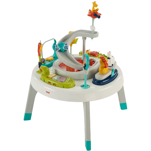 Fisher-Price 2-in-1 Sit-to-Stand Activity Center - Safari