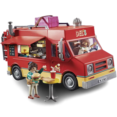 Playmobil Playmobil The Movie 70075 Del's Food Truck Building Set | 110 Pieces