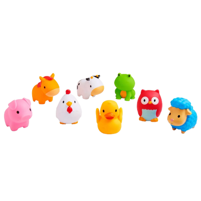 Munchkin Farm Squirts Bath Toy 8pk