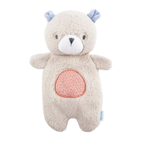 Ingenuity Premium Soft Plush Soothing Bean Bag Lovey - Nate the Teddy Bear