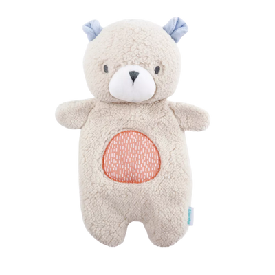 Ingenuity Premium Soft Plush Soothing Bean Bag Lovey - Nate the Teddy Bear