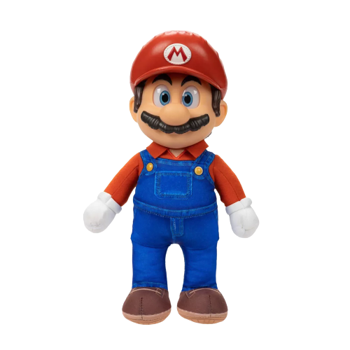 Nintendo The Super Mario Bros. Movie Mario Poseable Plush