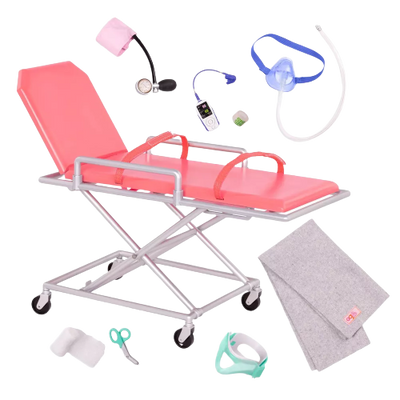 Our Generation Medical Set with Stretcher for 18" Dolls - OG Medi-Care