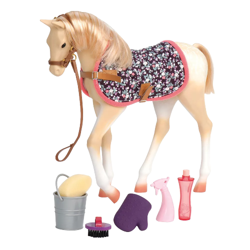 Our Generation Palomino Horse Foal Accessory Set for 18" Dolls