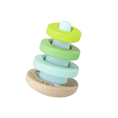 Lovevery Montessori Wobble Stacker - 4pc