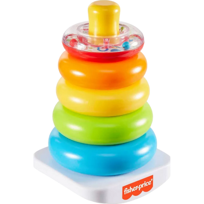 Fisher-Price Rock-a-Stack Sleeve Infant Stacking Toy