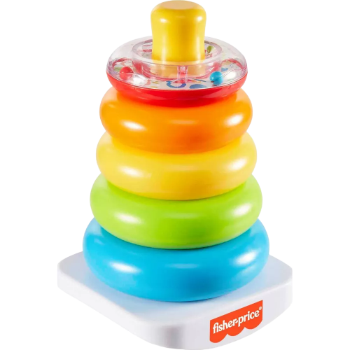 Fisher-Price Rock-a-Stack Sleeve Infant Stacking Toy