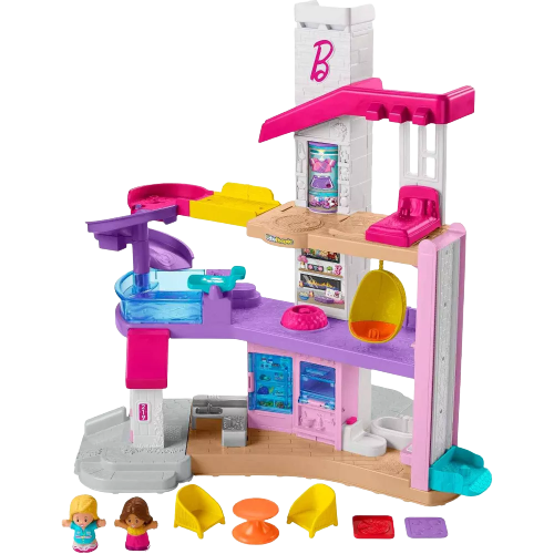 Fisher-Price Little People Barbie Little Dreamhouse Interactive Playset