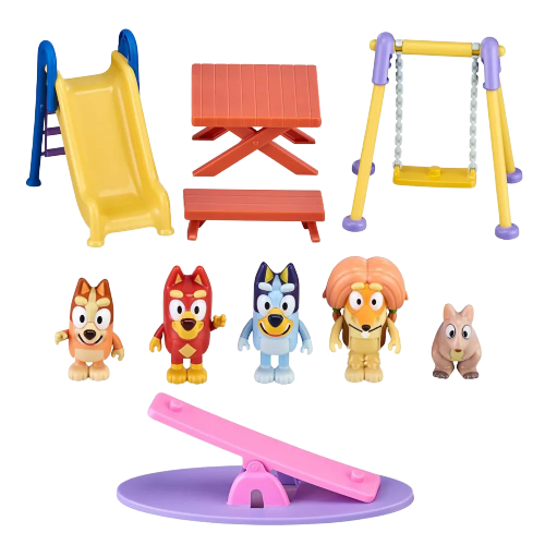 Bluey Deluxe Park Themed Playset
