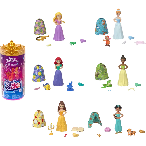 Disney Princess Royal Color Reveal Doll - Styles May Vary