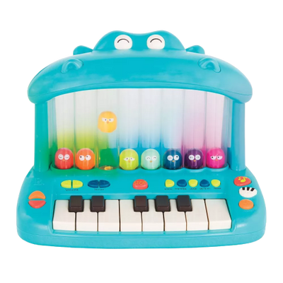 B. toys Toy Piano for Kids Hippo Pop