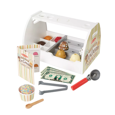 Melissa & Doug Scoop & Serve Ice Cream Counter