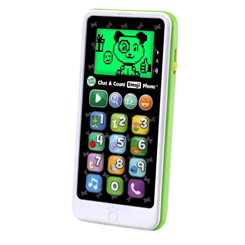 LeapFrog Chat and Count Emoji Phone - Green