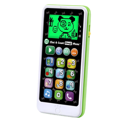 LeapFrog Chat and Count Emoji Phone - Green