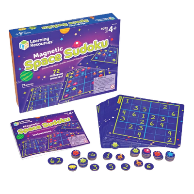 Learning Resources Magnetic Space Sudoku Brainteaser - 73pc