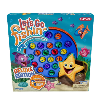 Pressman Let's Go Fishin' Deluxe Game