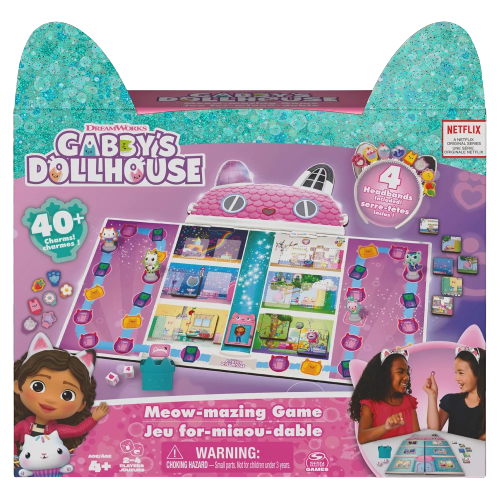 Gabby's Dollhouse, Meow-mazing Board Game