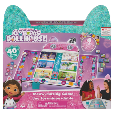 Gabby's Dollhouse, Meow-mazing Board Game