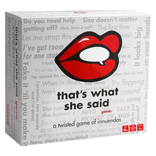 That's What She Said Game