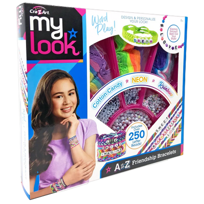 MY LOOK A-to-Z Friendship Bracelets Activity Kit