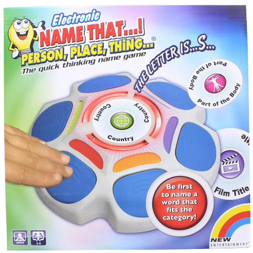 Intex Entertainment Name That! Person Place Thing Electronic Game