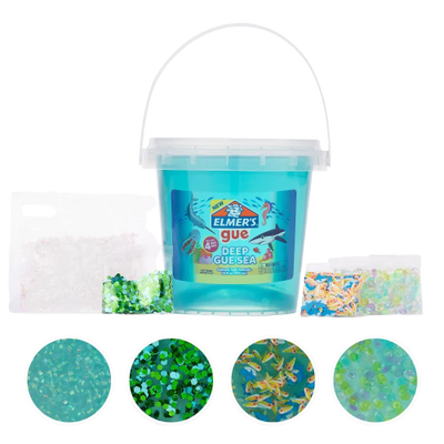 Elmer's Gue 1.5lb Deep Gue Sea Premade Slime Kit with Mix-Ins