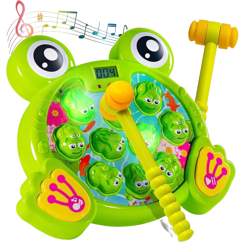Whack A Frog Game Interactive Whack A Frog Game for Toddler, Learning, Active, Early Developmental Toy - Play22