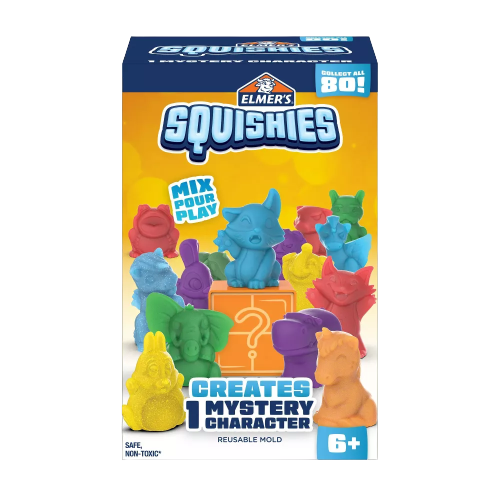 Elmer's Squishies DIY Toy Activity Kit with Mystery Character