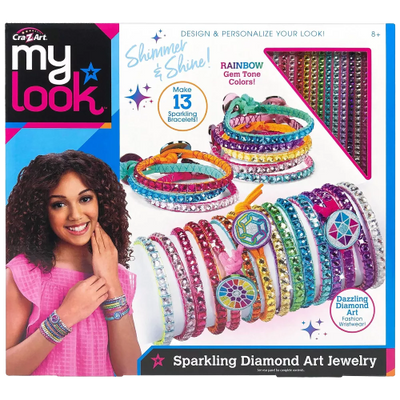 My Look Sparkling Diamond Art Jewelry