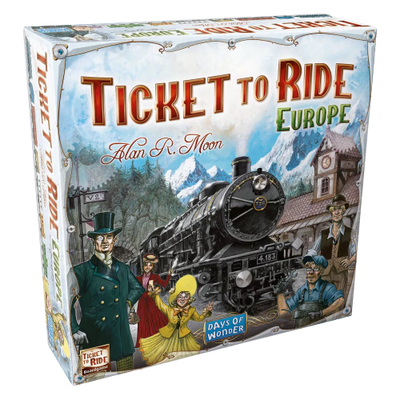 Ticket To Ride Europe Board Game