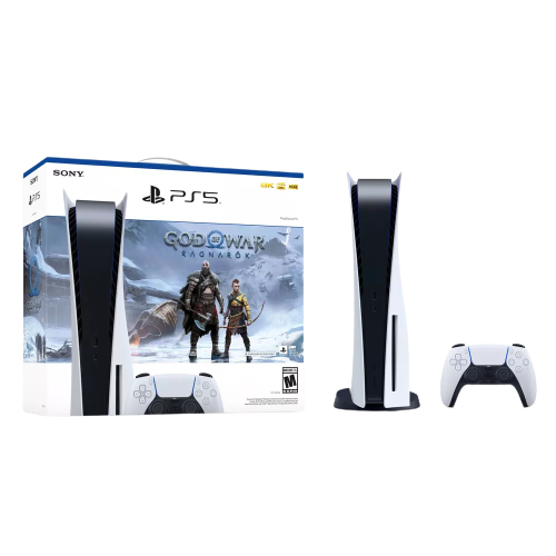 PlayStation 5 God of War Ragnarok Console with Wireless Controller